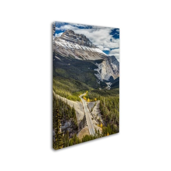 Pierre Leclerc 'Icefield Parkway' Canvas Art,12x19